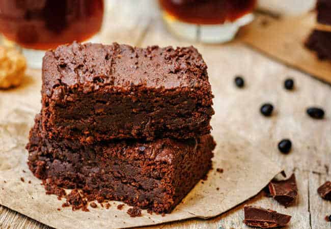 Brownie au chocolat vegan à la protéine de riz Bio