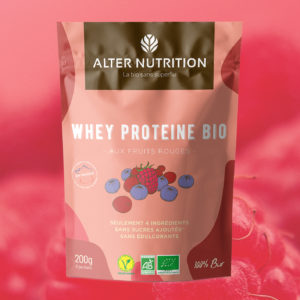 découvrez notre nouvelle saveur de whey protéine bio