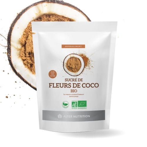 Sucre de fleur de coco bio 1 kg - Sucre non raffiné