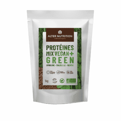 Protéines-Mix-vegan-bio-Green-spiruline-chlorelle-menthe-bio-image-produit