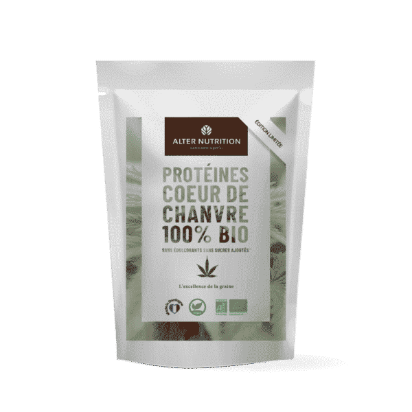 Protéines de coeur de chanvre bio