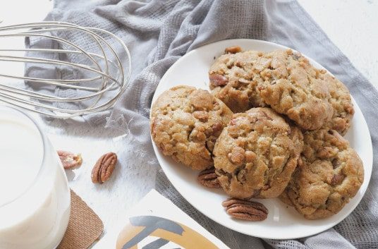 Cookies vegan banane et noix