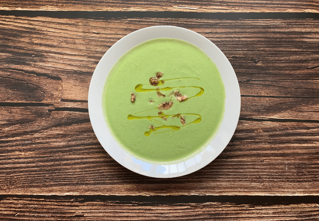 Soupe froide protéinée
