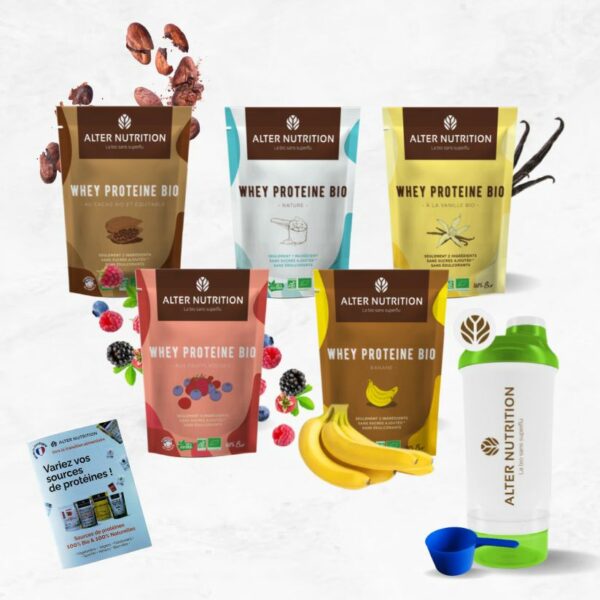 Pack découverte whey