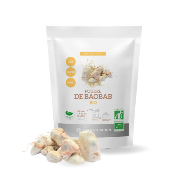 Poudre de baobab bio