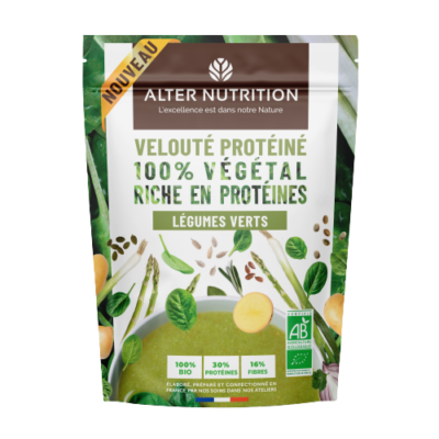Soupe protéinée légumes verts