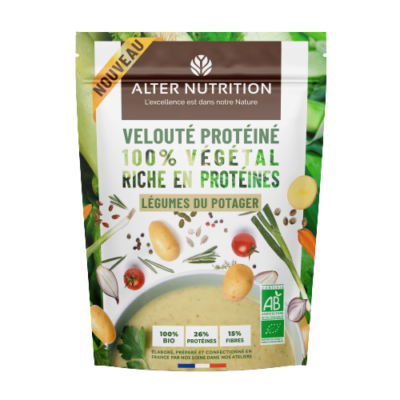Soupe protéinée légumes du potager