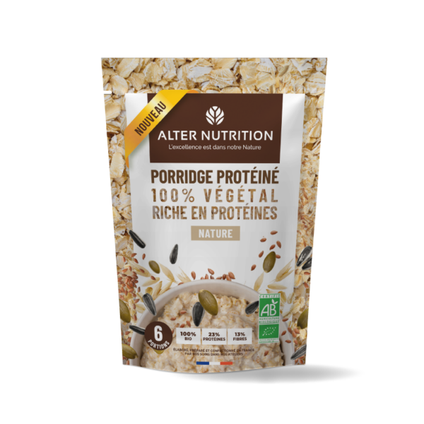 Porridge protéiné 100% végétal bio - 300 g