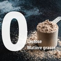 whey isolat contient peu de lactose et matière grasse
