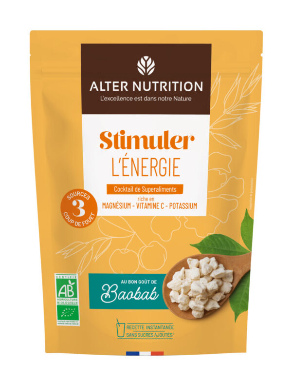 Cocktail Bio de super aliments Spécial Vitalité et anti-fatigue - 200 g