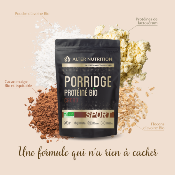 Porridge protéiné Bio - 1 kg